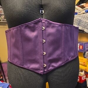 Chic Purple Corset Belt